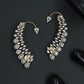 Bloom Curve Earcuff with Graduated Oval Borders