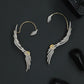 Fluid Curve Earcuff with Tapered Line Formation