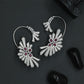 Bloom Spiral Earcuff with Sculpted Sunray Layout