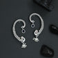 Blooming Wing Earcuff with Flowing Vine Contours