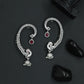 Blooming Wing Earcuff with Flowing Vine Contours