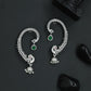 Blooming Wing Earcuff with Flowing Vine Contours