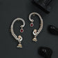 Blooming Wing Earcuff with Flowing Vine Contours