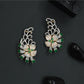 Wing Blossom Earcuff with Floral Ribbon Detailing