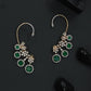 Botanical Cascade Earcuff with Floral Vine Styling