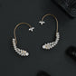 Knot Bloom Earcuff with Compact Wing Styling