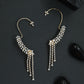 Noble Cascade Earcuff with Curved Hanging Contours