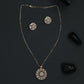 Contour Disc Chain With Layered Pattern Styling