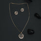 Twisted Garland Chain With Layered Pendant Styling