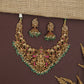 Luxury Peacock Border Antique Necklace