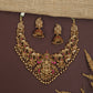 Luxury Peacock Border Antique Necklace