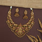 Luxury Peacock Border Antique Necklace