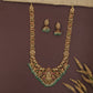 Classic Lakshmi Centre Pendant Antique Long Haara