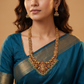 Classic Lakshmi Centre Pendant Antique Long Haara
