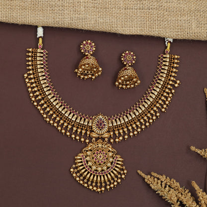 Signature Fringe Necklace Antique Necklace