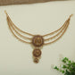 Festive Circular Lakshmi Frame With Decorative Chains Antique JB+Mati