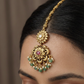 Evarique Ornamental Oval Antique Tikka Fringe Ornament