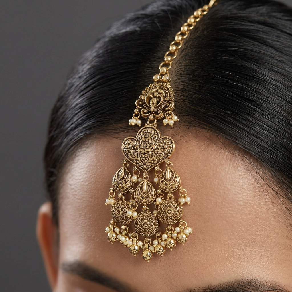 Traditional Ornamental Pendant Antique Tikka Ornament