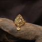 Heritage Antique Finger Ring with Peacock Frame