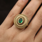 Premium Ornamental Antique Finger Ring With Oval Borders