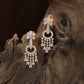Regal Circle Hanging with Floral Top Detailing and Drop Tassels