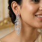 Signature Drape Hanging with Decorative Marquise Layout and Open Detailing
