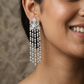 Dewflare Long Hanging with Multi Strand Drop Styling