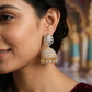 Sunburst Crown GJ Jumka with Sculpted Dome Fringe Detailing