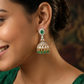 Floral Crown GJ Jumka with Layered Dome Styling