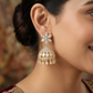 Luxury Drop Fringe GJ Jumka with Raised Border Detailing