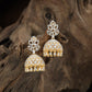 Designer Petal Cluster GJ Jumka with Structured Lower Border