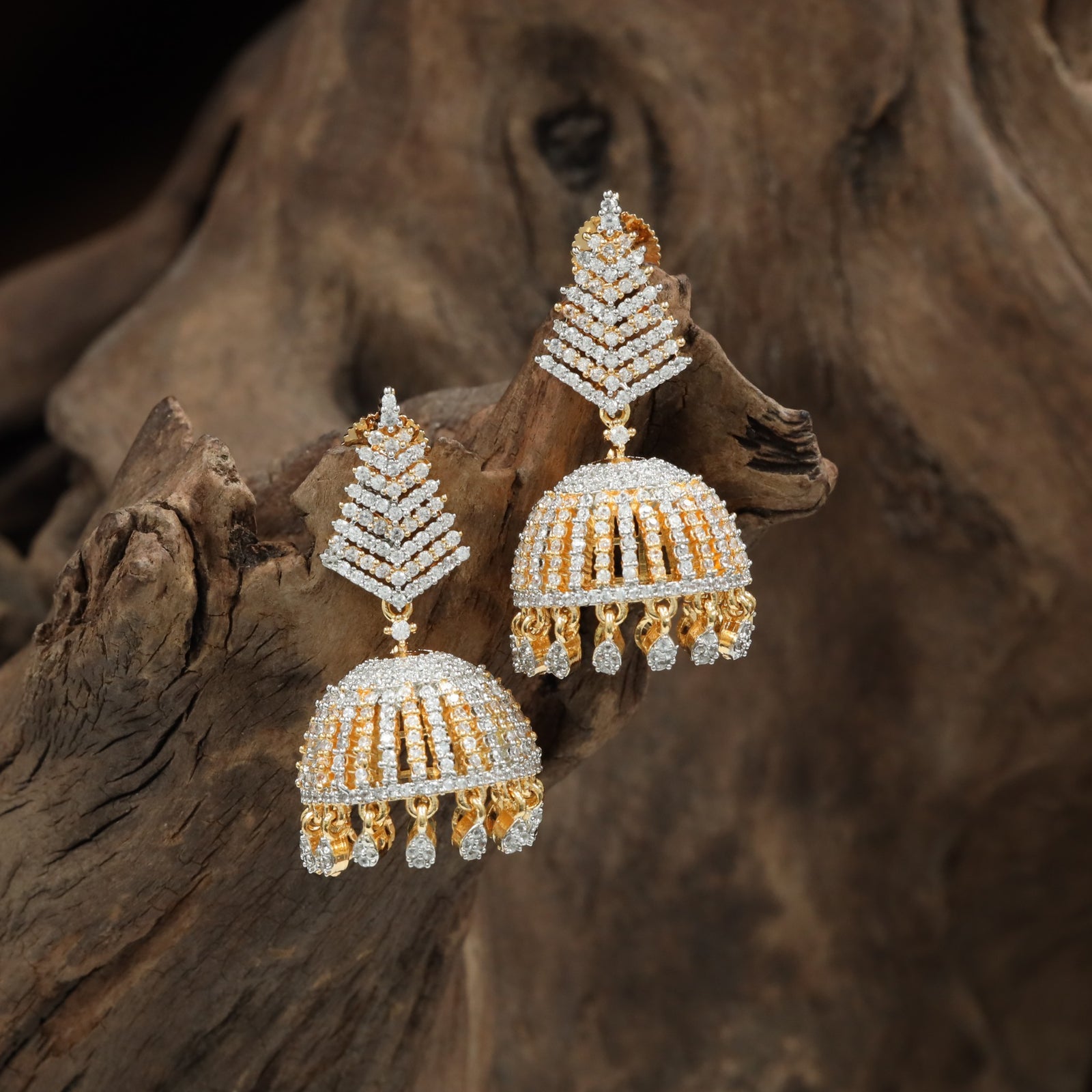 Emperor leaf Gj Jumka with rounded hanging styling