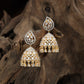 Bridal teardrop Gj Jumka with clustered hanging drops