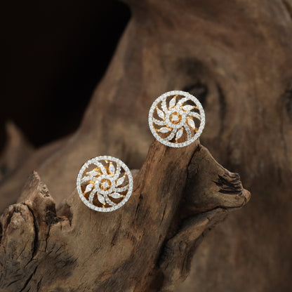 Blossom wheel Gj Stud with circular floral detailing