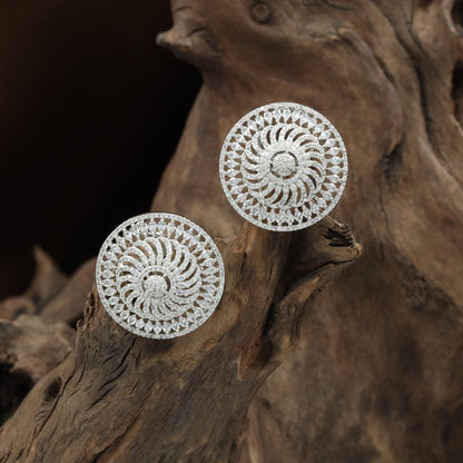 Flared wheel Stud with intricate swirl detailing