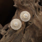 Flared wheel Stud with intricate swirl detailing