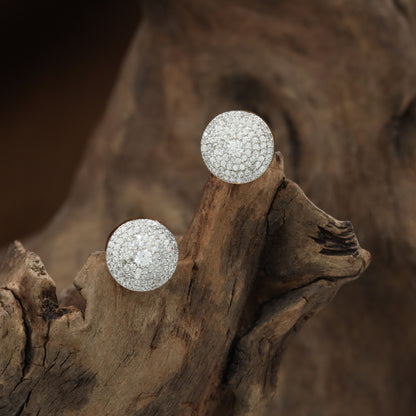 Grand Circular Stud with Compact Styling