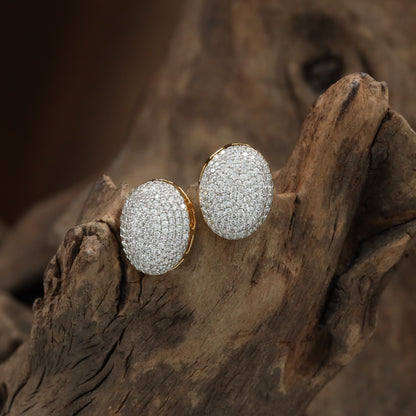 Frostelle Dome Pattern Stud with Elevated Surface Styling