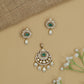 Grand Loop Pendant Set with Structured Dome Styling and Border Arrangement