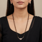 Mirage Gold Polish Mangalsutra with Compact Center Structure