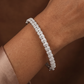 Bezel Band Kada with Continuous Frame Placement and Raised Styling