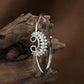 Jewel Floral Kada with Raised Cluster Layout and Circular Detailing