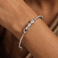 Halo Drop Kada with Open Oval Styling and Structured Layout