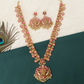 Pushpa Work Long Haara with Decorative Motif Chain and Pendant