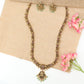 Vaishnavi Devalaya Mala Long Haara with Sculpted Link Rhythm and Bead Fringe