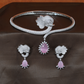 Luxury Inspired Elephant Necklace with Statement Pendant and Clean Structure