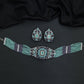 Floral medallion Crystal Chokers with multi-strand beadwork and ornate centrepiece
