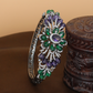 Whispering Petal Cluster Kada with Elegant Floral Spread