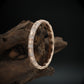 Classic Pattern Bracelet with Continuous Design and Raised Motif Elements