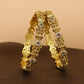 Antique Bangles With Detailed Lakshmi Work